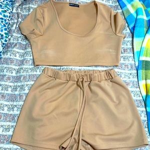 SHEIN short and top set